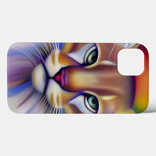 Mountain Lion Art Case-Mate iPhone Case (Achterkant (horizontaal))