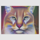 Mountain Lion Art Tissuepapier (Voorkant)