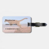 Mountain Lion Bagagelabel (Achterkant horizontaal)