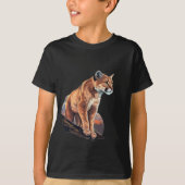 Mountain Lion-Big Cat T-shirt (Voorkant)