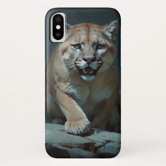 Mountain Lion bij een Rock Pool Case-Mate iPhone Case (Achterkant)