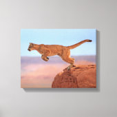 Mountain Lion Canvas Afdruk (Voorkant)