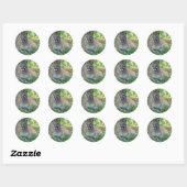 Mountain Lion Complaining Ronde Sticker (Vel)
