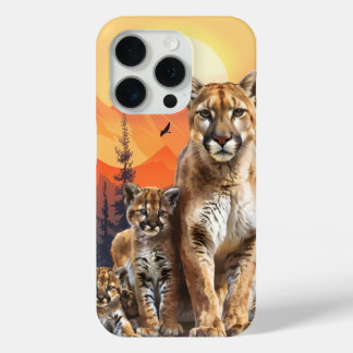 Mountain Lion en Cubs iPhone / iPad hoesje
