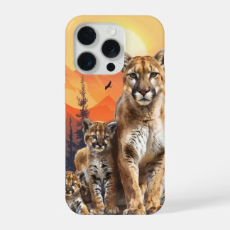 Mountain Lion en Cubs iPhone / iPad hoesje 15 Pro Case