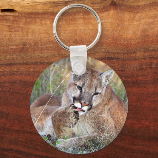 Mountain Lion - Hmmm Sleutelhanger (Voorkant)