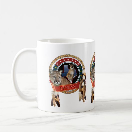 Mountain lion of Texas Koffiemok (Links)