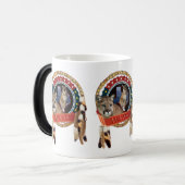 Mountain lion of Texas Magische Mok (Voorkant links)