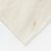 Mountain Lion op sneeuwheuvel Fleece Deken (Hoek)