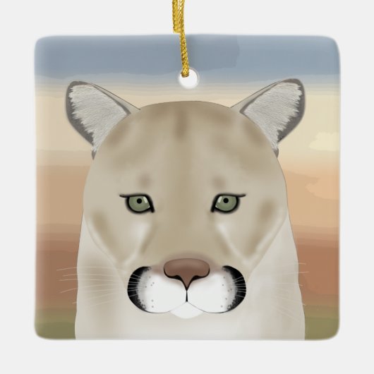 Mountain Lion Ornament (Voorkant)
