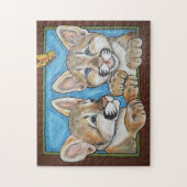 Mountain Lion Puma Cub Cute Jigzaag Puzzle Legpuzzel (Verticaal)