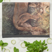 Mountain Lion, Puma of Cougar door CE Swan Theedoek (Gevouwen)