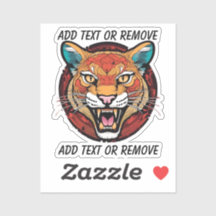 Mountain Lion Puma School Mascot Aangepaste auto