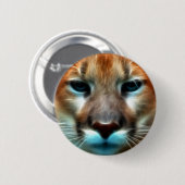 Mountain Lion Ronde Button 5,7 Cm (Voorkant /achterkant)