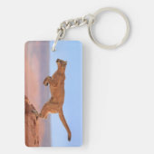 Mountain Lion Sleutelhanger (achterkant)