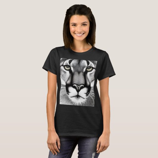 Mountain Lion T-shirt (Voorkant volledig)