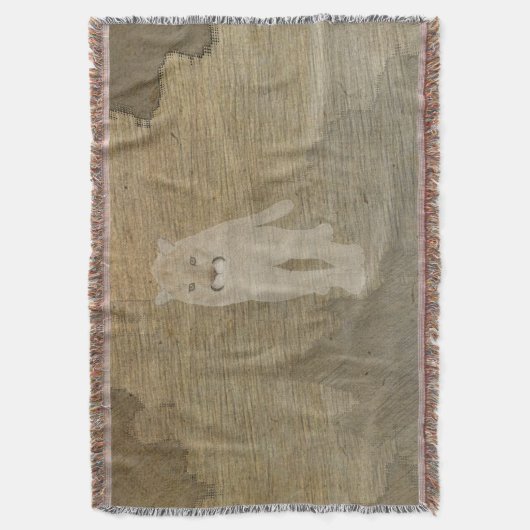 Mountain Lion Throw Blanket Deken (Voorkant Verticaal)
