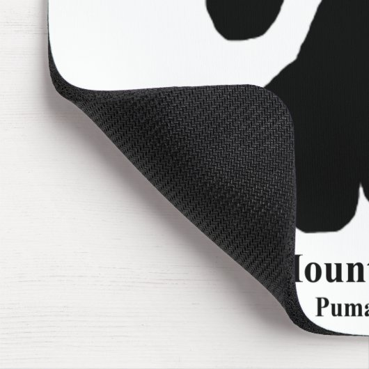 Mountain Lion Track Muismat (Hoek)