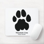 Mountain Lion Track Muismat (Met muis)