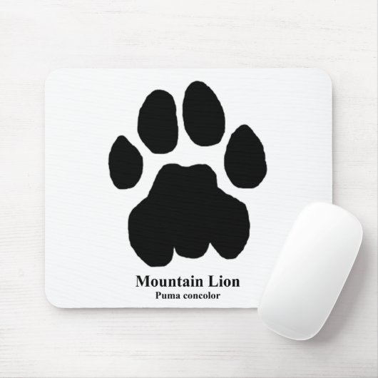 Mountain Lion Track Muismat (Met muis)