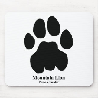 Mountain Lion Track Muismat