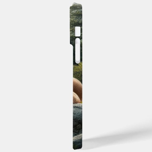 Mountain Lion Waterverf iPhone / iPad case (Achterkant / Links)