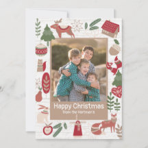 Mountain Lodge Holiday Folk Art met foto