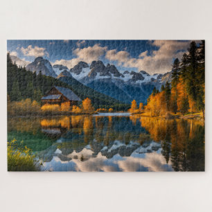 Mountain Lodge Legpuzzel
