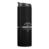 Mountain Lover Thermische Tumbler Thermosbeker (Geroteerd rechts)