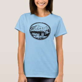 Mountain Lover's Heart T-shirt