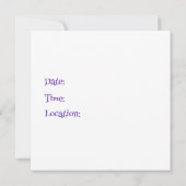 Mountain Magic Rainbow Unicorn Kaart (Achterkant)