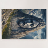 Mountain Majesteit de Heer is mijn rots Legpuzzel (Horizontaal)