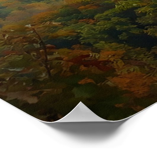 Mountain Majesty Autumn Poster (Hoek)