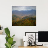 Mountain Majesty Autumn Poster (Thuiskantoor)