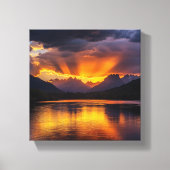 Mountain Majesty Canvas Afdruk (Voorkant)