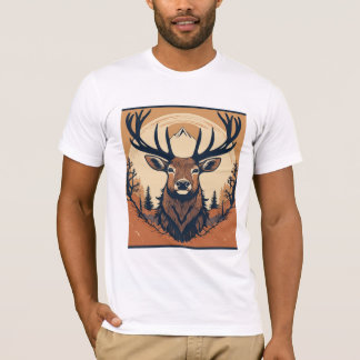 Mountain Majesty Deer T-shirt