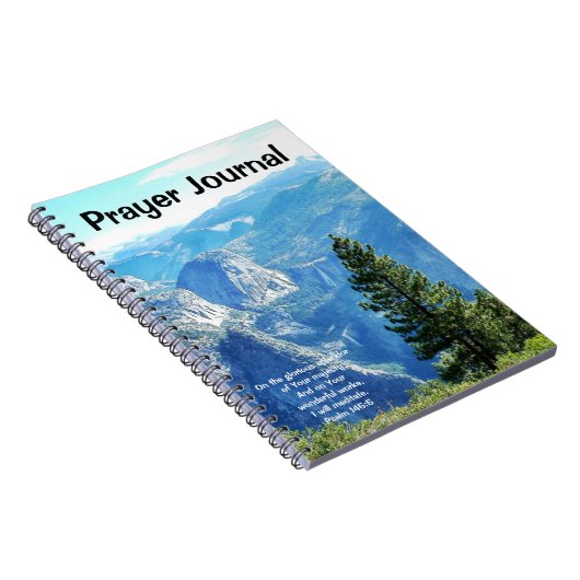 Mountain Majesty en Strong Prayer Journal Notitieboek (Rechterzijde)