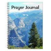Mountain Majesty en Strong Prayer Journal Notitieboek (Voorkant)
