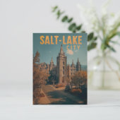 Mountain Majesty: Salt Lake City Briefkaart (Staand voorkant)