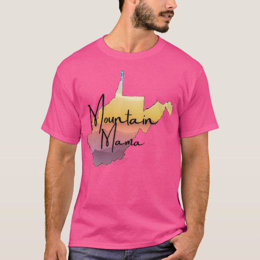 Mountain Mama Active T-shirt (Voorkant)
