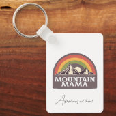Mountain mama Adventure Sleutelhanger (Voorkant)