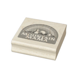 Mountain Mama Rubberstempel