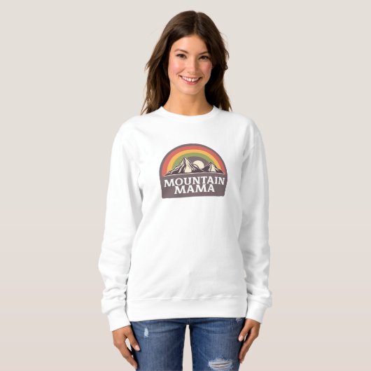 Mountain Mama Sweatshirt (Voorkant volledig)