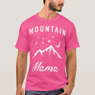 Mountain Mama Vrouwen Camping Geweldige geschenken T-shirt
