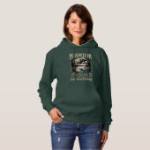 Mountain Mama Wandelen Natuur Camping gepersonalis Hoodie (Voorkant volledig)