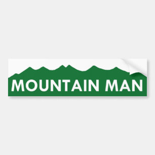 MOUNTAIN MAN - Colorado Bumpersticker