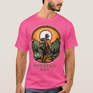 Mountain Man - Mountains Camping Wanderlust Wandel T-shirt