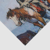 “Mountain Man” Western Art by WHD Koerner Tissuepapier (Detail)