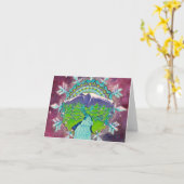 Mountain Mandala Kaart (Gele Bloem)