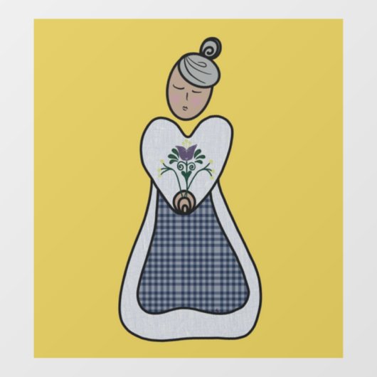 Mountain Mary Raamsticker (Vel)